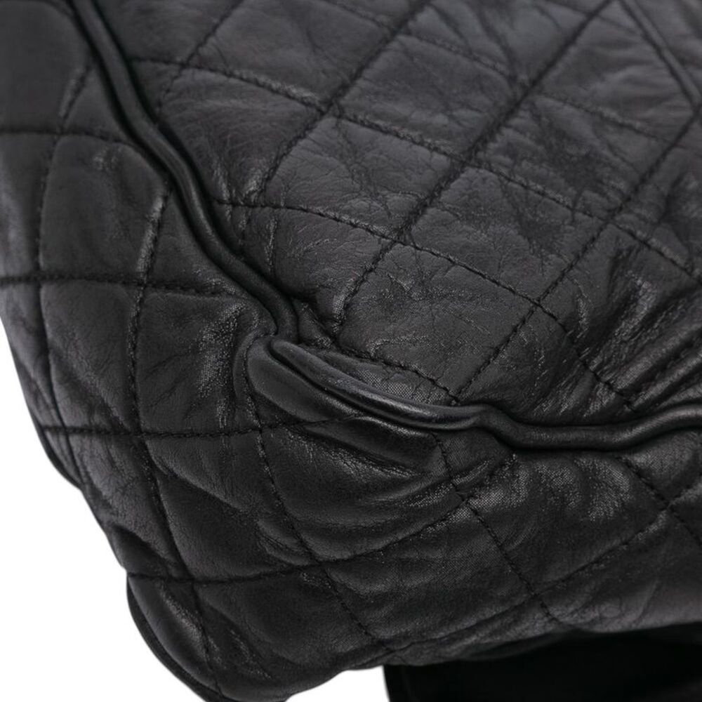 Pre Loved chanel Classic Flap Shoulder Bag Women Black - Picture 8 of 8